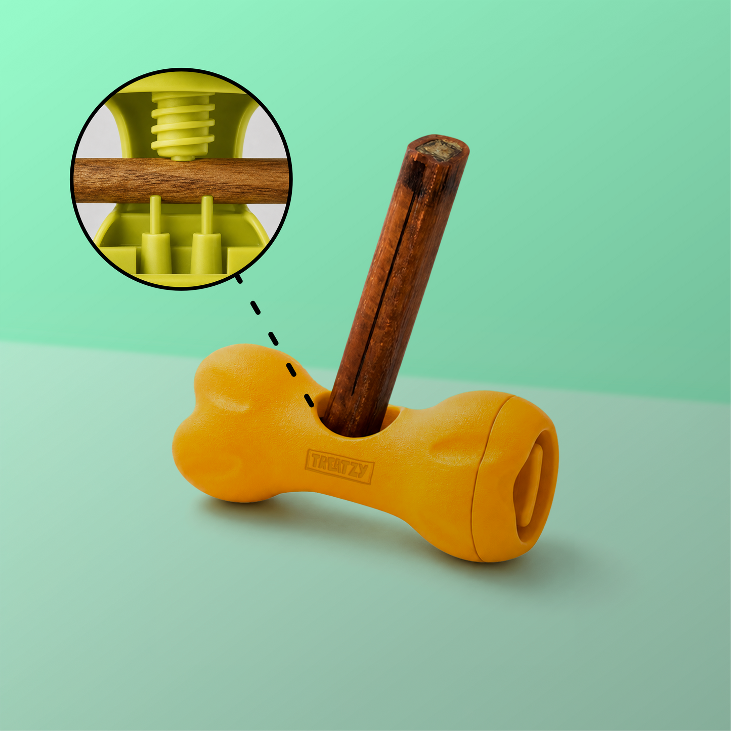 Bully Stick Holder Toy for Dogs